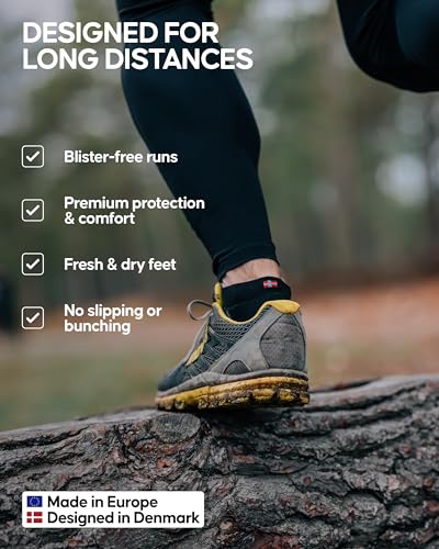 DANISH ENDURANCE Ankle Running Socks for Men Women, Athletic Compression, Cycling, Fitness - Image 3