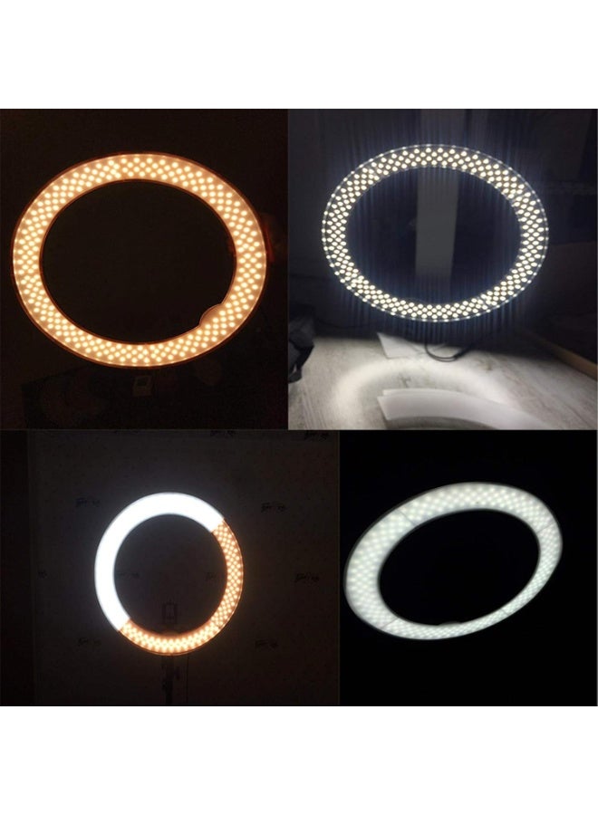 LED Ring Light with 360° Rotation and Tall Tripod Stand – Dimmable 5500K Lighting for Live Streaming & Photography - Image 4