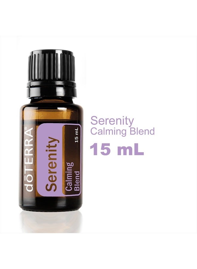 doTERRA - Serenity Essential Oil Restful Blend - Promotes Relaxation and Restful Sleep Environment, Lessens Feelings of Tension and Calms Emotions; For Diffusion or Topical Use - 15 mL - Image 2