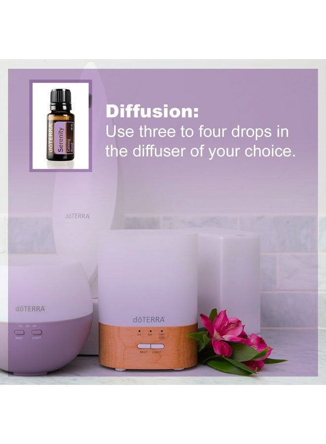 doTERRA - Serenity Essential Oil Restful Blend - Promotes Relaxation and Restful Sleep Environment, Lessens Feelings of Tension and Calms Emotions; For Diffusion or Topical Use - 15 mL - Image 4