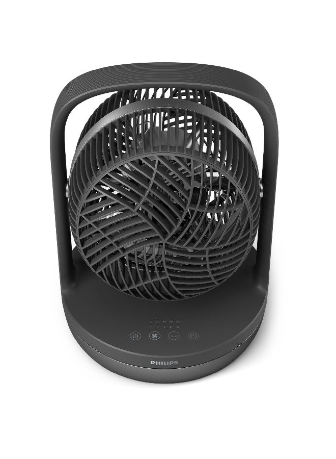 Philips 28W 3000-Series High-Quality Table Fan Black 37.5 x 25.9 x 25.9 cm CX3050/01 CX3050/01 Black - Image 5