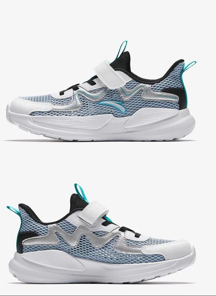 Anta Blue/White/Silver Kids Lightweight Running Shoes – Breathable for Men | Best Price UAE