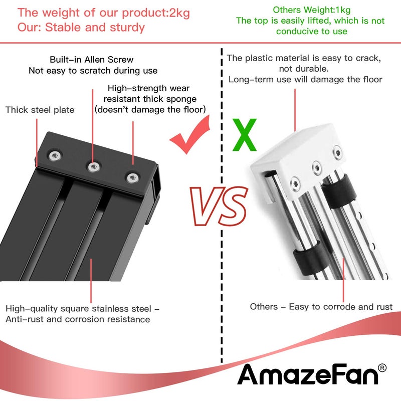AmazeFan Leg Stretcher, 3 Bar Leg Split Stretching Machine, Flexibility Stretching Equipment for Ballet, Yoga, Dance, Martial Arts, MMA, Home Gym Exercise[US. Patent Design] - Image 2