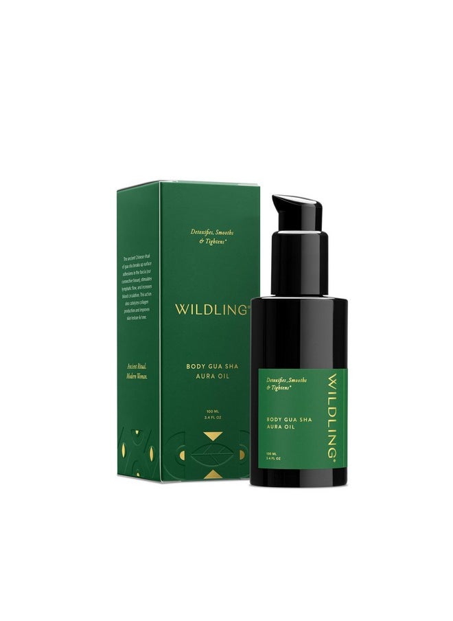 Wildling - Aura Rose Pepper Toning Body Oil I Hydrate Smooth Tone+Tights Skin Wwild Rose Pepper Mastic+Organic Helichrysum I Cellulite Smoothinglymphatic Drainage And Blood Circulation Improvement - Image 1