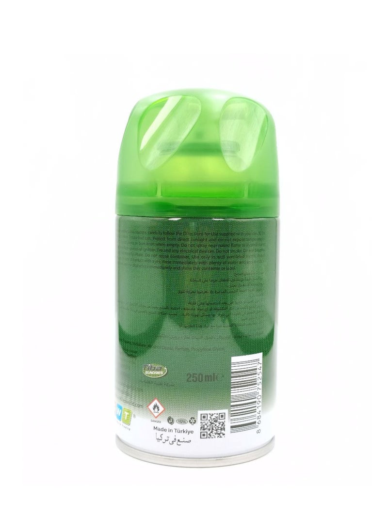 Air Garya Automatic Refill Air Freshener Combo - After Rain Scent, 250ml Each, 60 Days Long-Lasting Odor Eliminator for Home and Car (3-Pack)