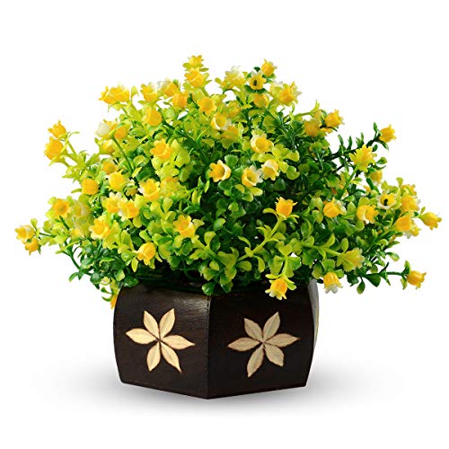 Crystu Beautiful Artificial Bonsai Plant with Pot, Bonsai Tree & Plant | Bonsai Tree for Indoor Office Home Decor Showpiece (Pack 0f 1 pc) - Image 1