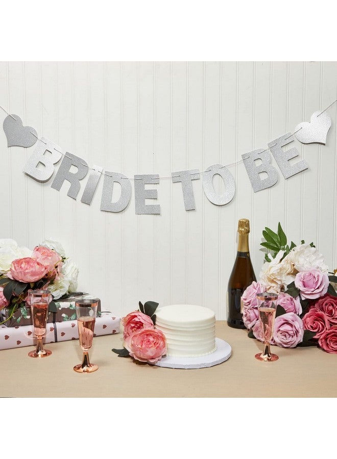 Bright Creations 130-Piece DIY Silver Glitter Make Your Own Banner Kit with Letters, Numbers, Symbols, & String for Birthdays, Weddings, and Party Supplies Decor (5-Inch Letters) - Stringable Letters - Image 4