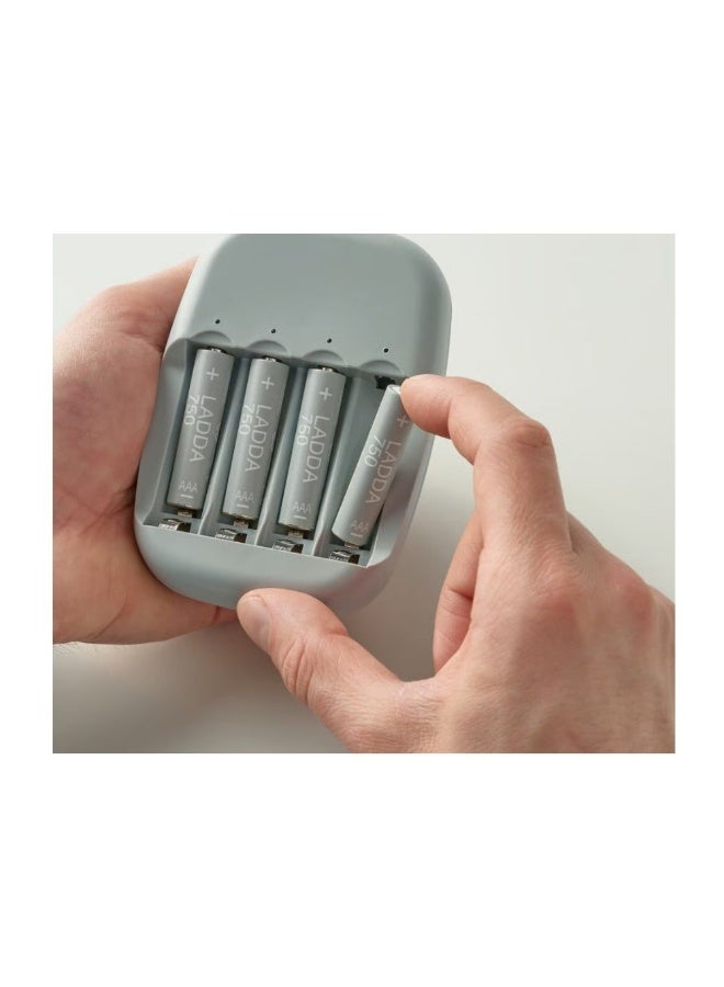 LADDA Rechargeable battery, HR03 AAA 1.2V, 750mAh - Image 2