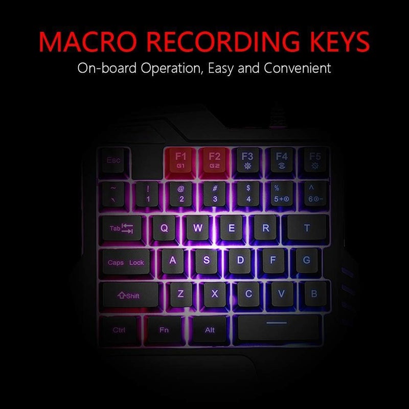 SCIENISH Arabic/English Layout Mini I8 2.4G Wireless 92 Keys Keyboard with Touchpad for Google TV Box/PS3/PC - Image 2