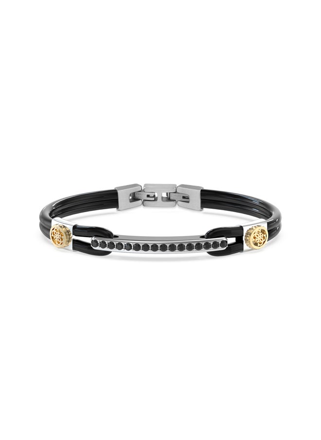 GUESS Men Leather Bracelet 