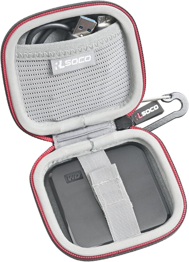 RLSOCO Hard Case for WD 1TB2TB Elements SE Portable SSD External Solid State Drive Case Only - Image 1