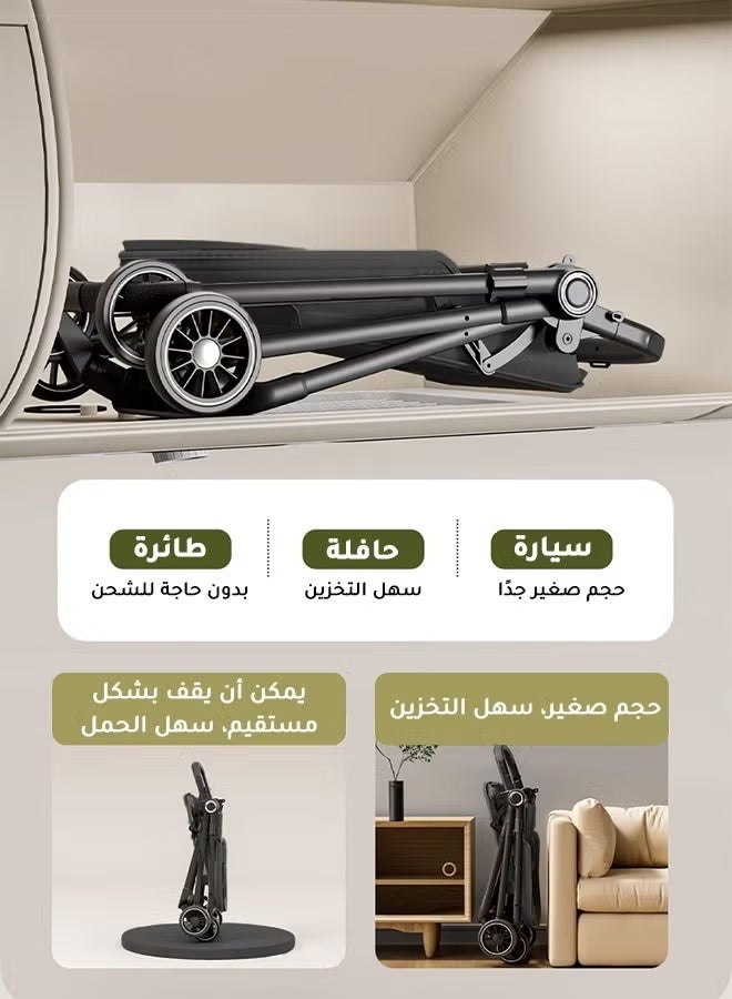 Lightweight Stroller for Travel and Comfort - Image 2