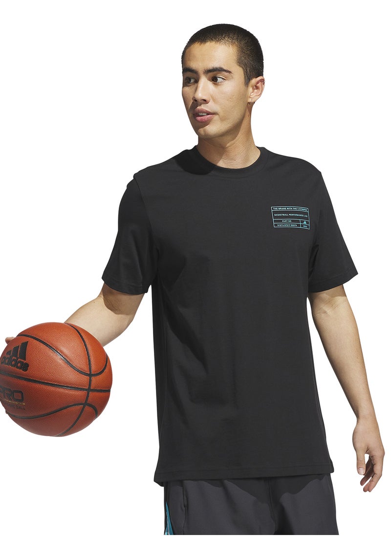 Adidas Basketball Graphic T-Shirt  - Image 5
