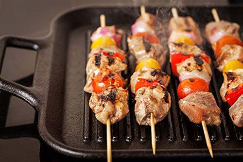 Inditradition Bamboo Barbecue Skewer Sticks | for BBQ, Tandoor, Grill | 8 Inches Long (Pack of 90) - Image 4