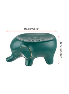 SYOSI, Ceramic Elephant Soap Dish Holder, Self Draining Soap Container Holder, Lovely Animal Drainable Soap Tray for Bathroom Sink Tub, Kitchen - pzsku/ZC4BFFE60E54524D4822CZ/45/_/1698454510/0e18b3f3-e58e-4638-bcd9-3704ed302155