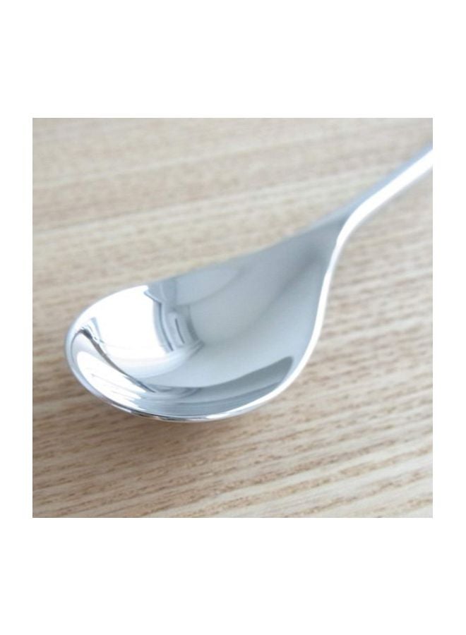 Alessi MW20S2 Dressed - Set of two spoons with soft boiled egg opener in 18/10 stainless steel mirror polished. - Image 4
