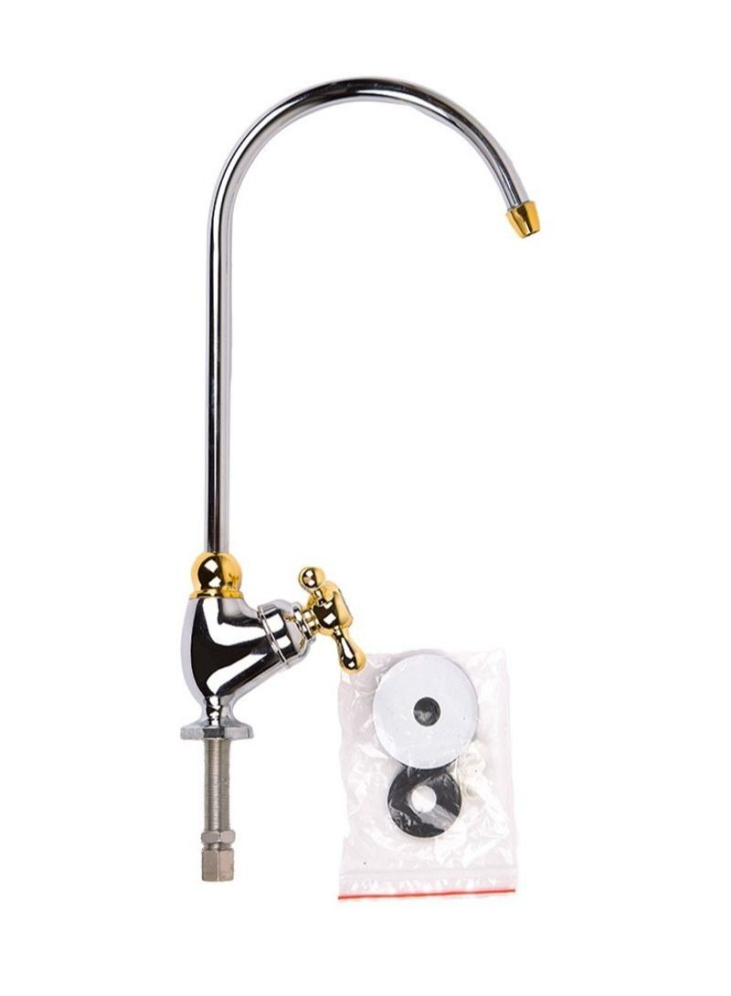 ماكسمين حنفية مذهبة وسط خلاط صنبور لجهاز التحلية