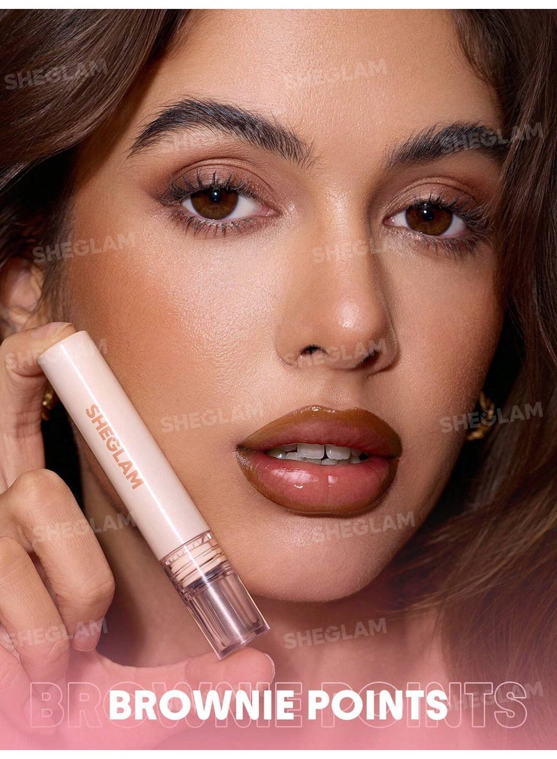 SHEGLAM Fall In Line Peel Off Lip Liner Stain Brownie Points - Image 3