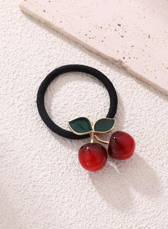 Take Two Take Two Set of 3 - Cherry Shape Hair Tie