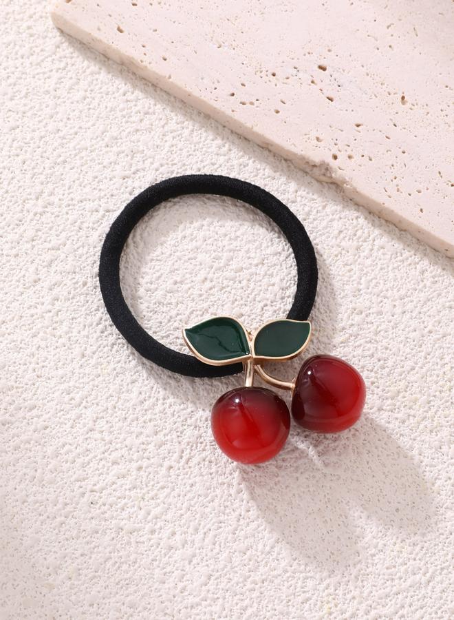 تايك تو طقم ربطات شعر على شكل كرز من قطعتين - Image 1