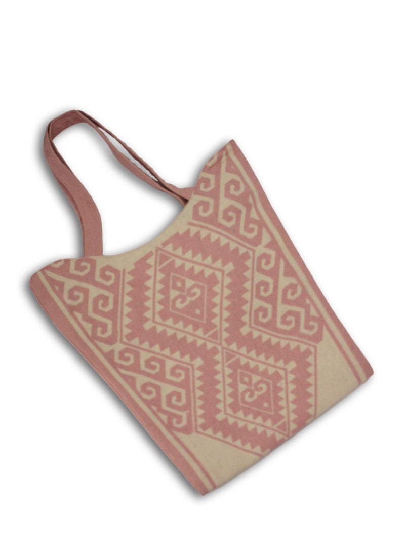 Gharibo Bags casual printed linen tote bag w230006b  - Image 2