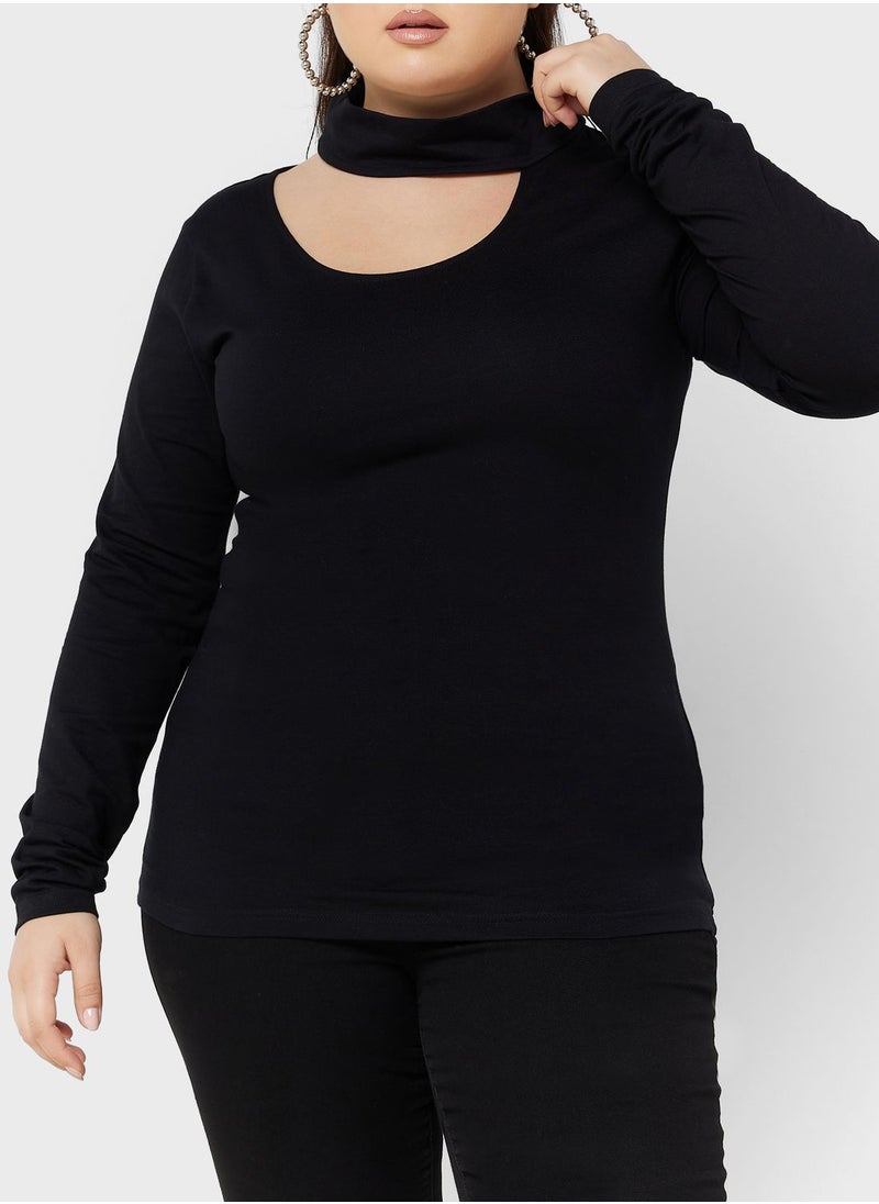 Pinkie Asymmetric Detail Long Sleeve Jumper In Black - pzsku/ZC4C08EA8558492A4AF6DZ/45/_/1703266659/6cc4bbb4-0a12-4c25-875c-8368cc219ef9