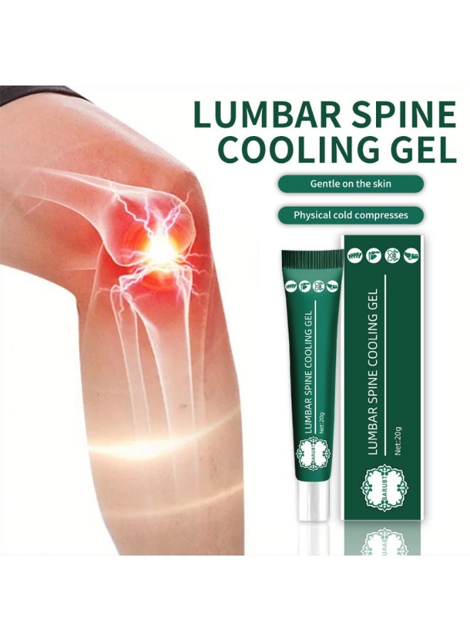 Generic 3PCS Lumbar Cold Compress Gel , Relieves Pain Joints, Cervical Spine And Lumbar Discs,Knee Pain Relief , Natural Herbal Joint Pain Relief Gel 20g - Image 4
