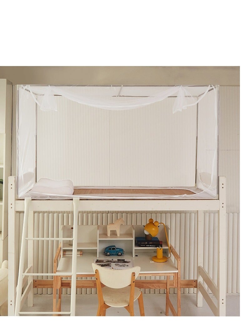 Bluejw Dormitory Mosquito Net All-inclusive Student Bunk Universal 0.9m Single Bedroom Bed Curtain Shading Integrated Mai Taibao - Image 2