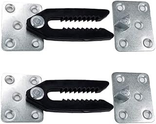HOWDIA Sectional Couch Connectors, Sofa Alligator Clamps Joint Clip for Modular Couch Furniture Metal And Plastic 2 Pcs - Image 1