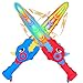 YOOYID 2 Pack Toy Swords for Kids 195 Inches Plastic Light Up Sword with Led Lights and Sounds Play Swords for Kids Espadas De Juguete Pretend Play Interactive Game Halloween Costume Accessories - Image 4