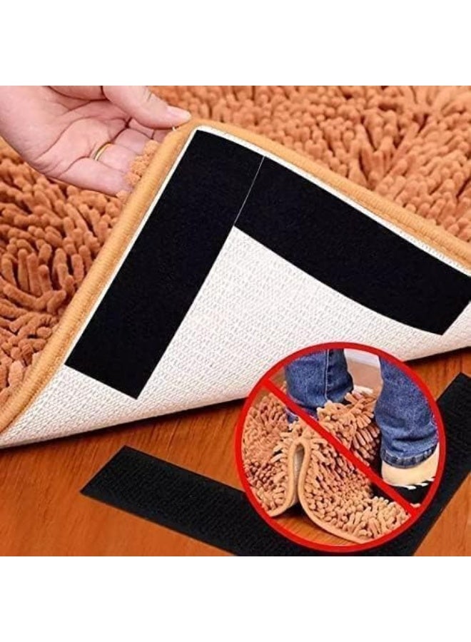 Reusable Hook and Loop Fastener Tape – 2M Hook + 2M Loop, 2.5CM Wide Black Tape with Strong Adhesive Backing – Ideal for DIY Projects, Home Organization, Office, Mounting, and Craft Use - Image 2