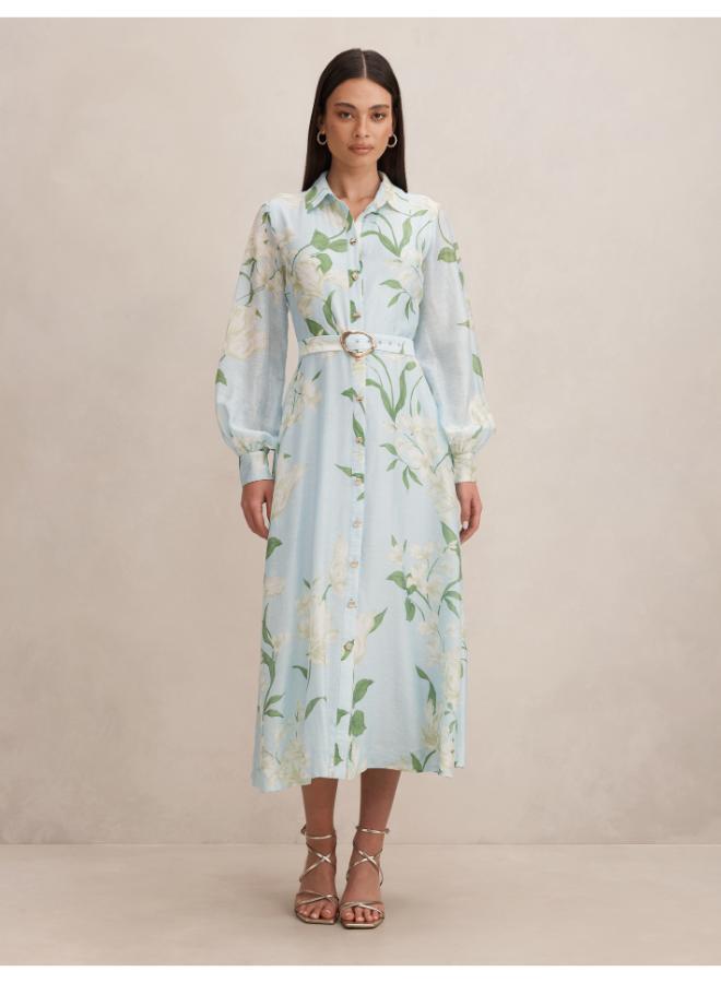 forever new Freya Printed Shirt Dress - Image 1