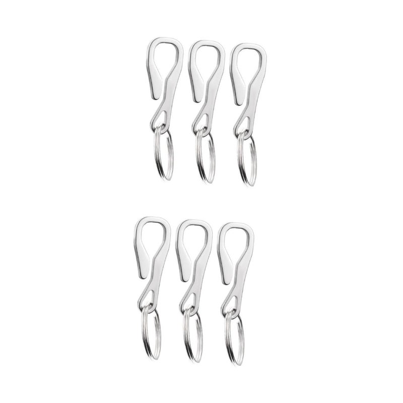 Portable Buckles Key Ring Clamps Lightweight Durable For Outdoor Activities Keys - Image 2