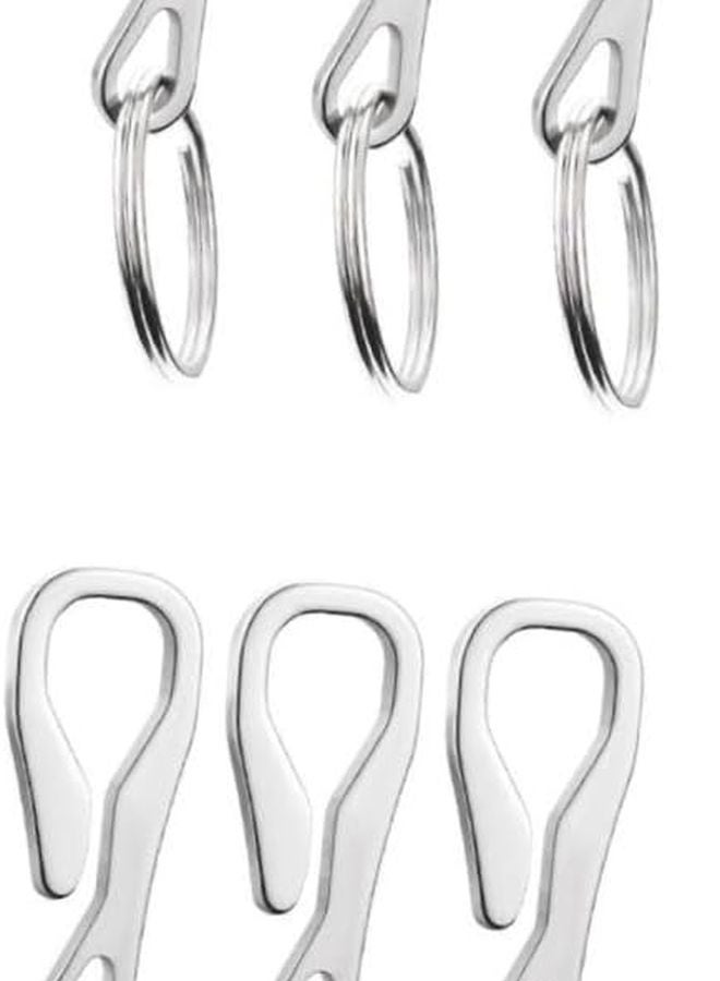Portable Buckles Key Ring Clamps Lightweight Durable For Outdoor Activities Keys - Image 1