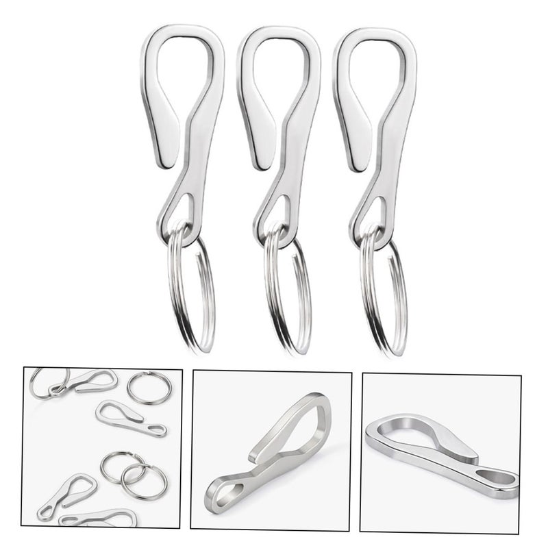 Portable Buckles Key Ring Clamps Lightweight Durable For Outdoor Activities Keys - Image 4