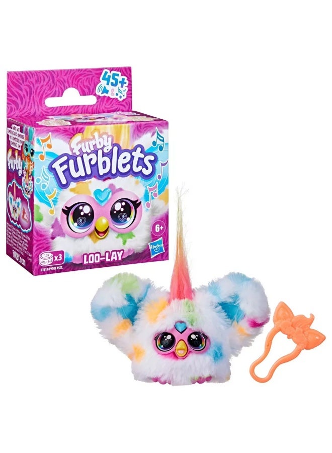 Furby لعبة فربى فربليتس لولو-لاي المحشوة (5 سم) - Image 1