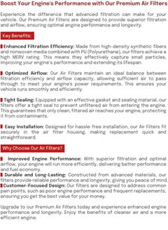 WEMZER INDUSTRIES WEMZER | Premium Engine Air Filter |28113-1R100-WZ|Compatible With: Hyundai, Kia (Find Fitting Compatibility in Description)  - Image 4