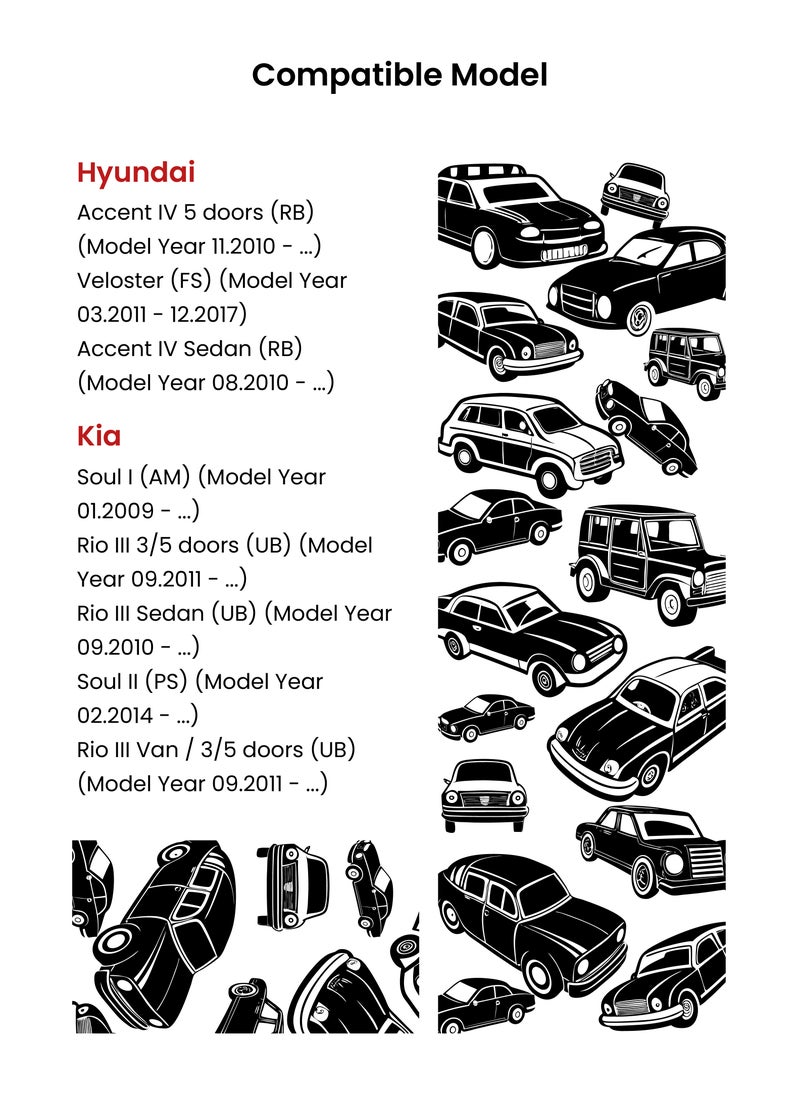WEMZER INDUSTRIES - WEMZER | Premium Engine Air Filter |28113-1R100-WZ|Compatible With: Hyundai, Kia (Find Fitting Compatibility in Description) - Image 1