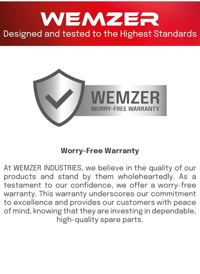 WEMZER INDUSTRIES - WEMZER | Premium Engine Air Filter |28113-1R100-WZ|Compatible With: Hyundai, Kia (Find Fitting Compatibility in Description) - Image 1