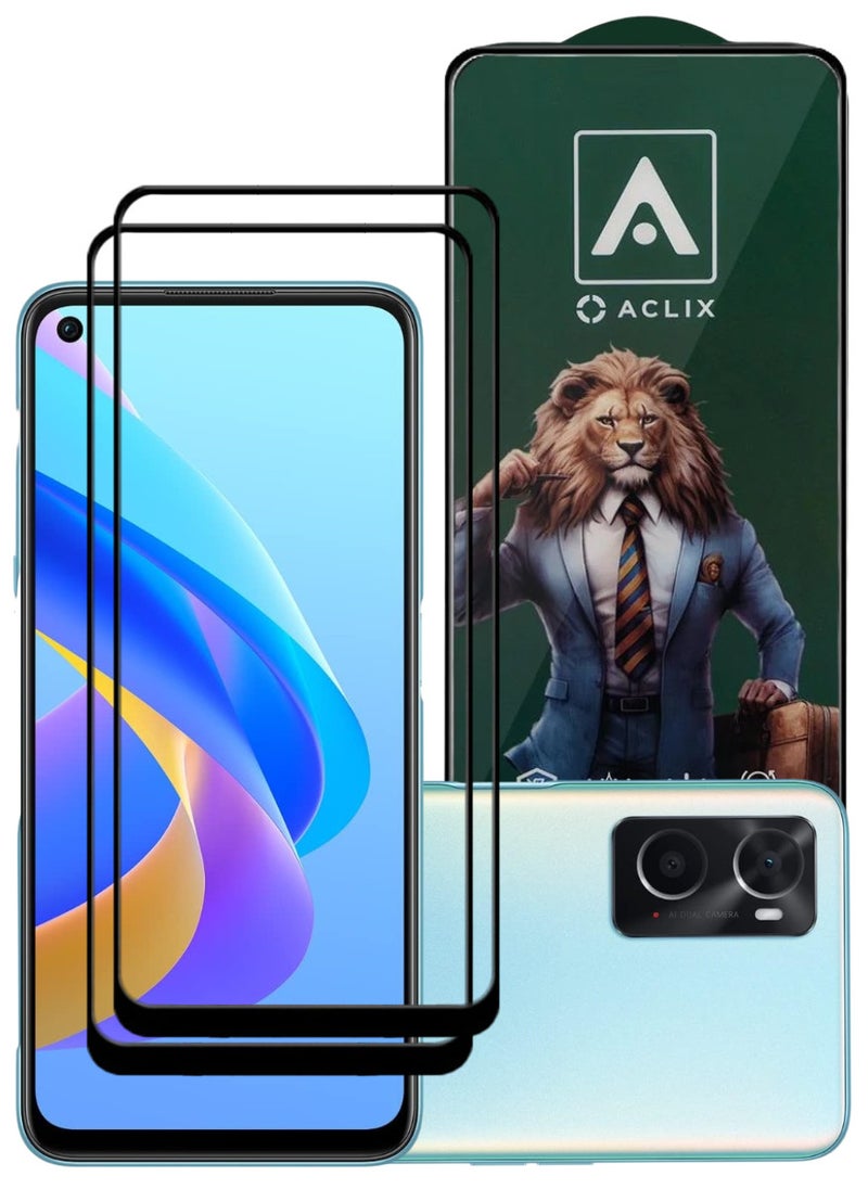 أكاليكس قطعتين، حماية شاشة،  لهاتف اوبو  A76، جودة ممتازة. - Image 1