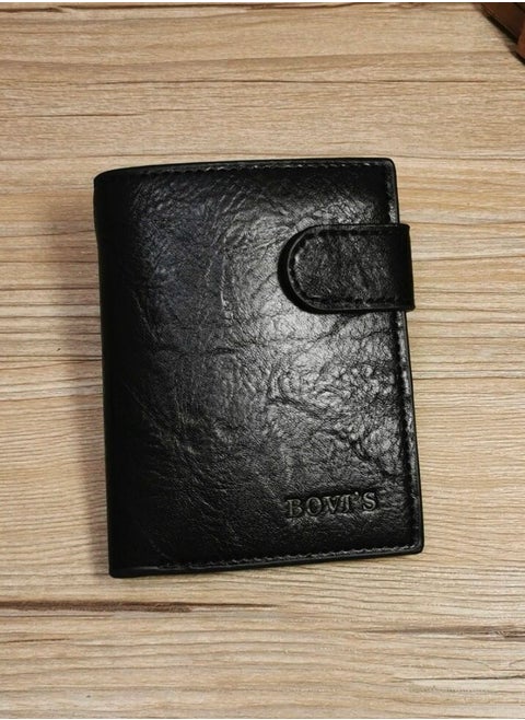 Leather Wallet For Men Black Colour