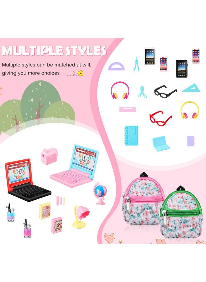 29 Pieces Dollhouse Accessories Mini Laptop Computer Tablet Phone Toy Miniature Glasses Headset Backpack Drink Toys Plastic Doll Accessories For Dolls (Fresh Style) - pzsku/ZC4C157C85C045D58F9F4Z/45/_/1689331381/abae510d-2cdf-4ccd-9e30-32d5b47ef9a4