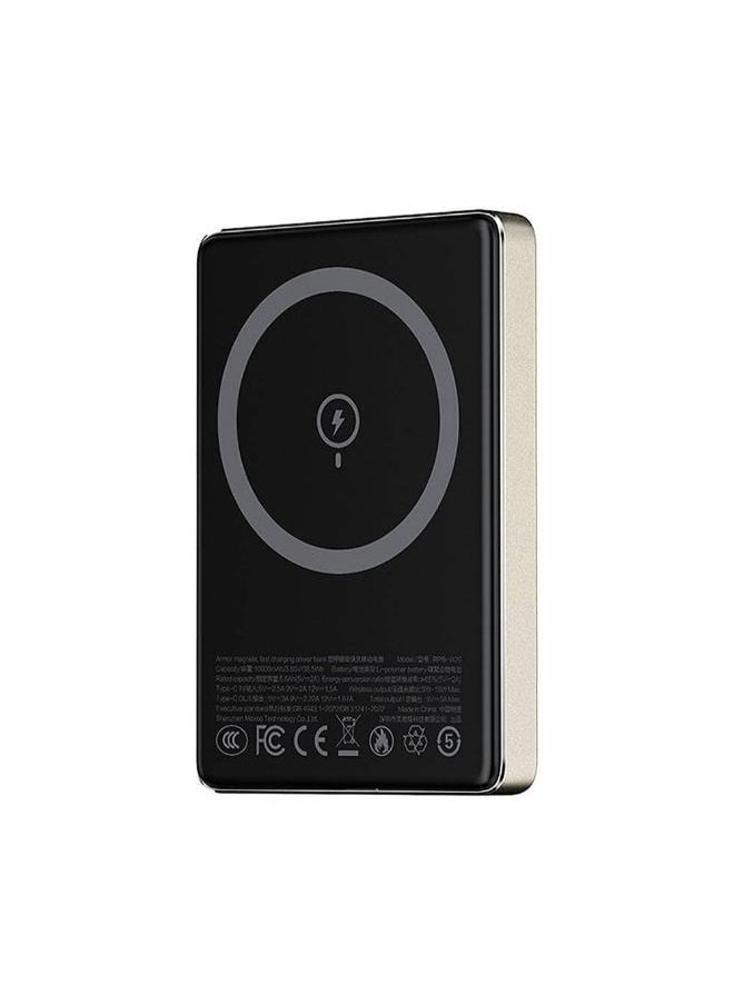 Recci - Recci RPB-W26 Armor Series Ultra Thin PD 20W Fast Charging Wireless Powerbank 15W 10000mAh - Image 1