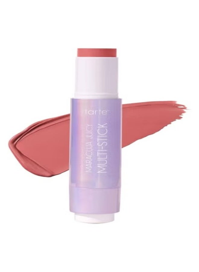 Tarte Cosmetics Tarte Maracuja Multi Stick Tutu Rosy Beige 0.3 oz Cream Blush & Lip Tint with Hyaluronic Acid - Image 1