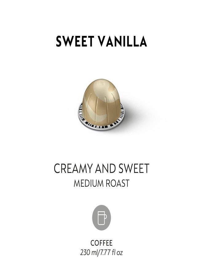 Nespresso Capsules Vertuo, Sweet Vanilla, Medium Roast Coffee, 30 Count Coffee Pods - Image 3