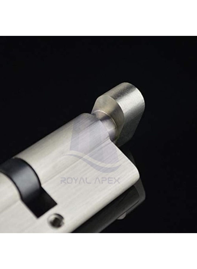 Royal Apex Door Barrel Open Security Copper Dual Lock And 3Keys Anti-Pick Wooden Lock For Home Core Lock Cylinders  - Image 4