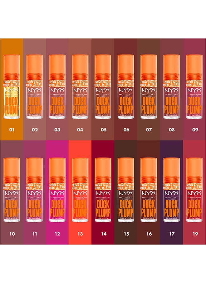 NYX PROFESSIONAL MAKEUP - طلاء الشفاه الممتلئ من داك بلامب - نيود سوينغ - Image 1