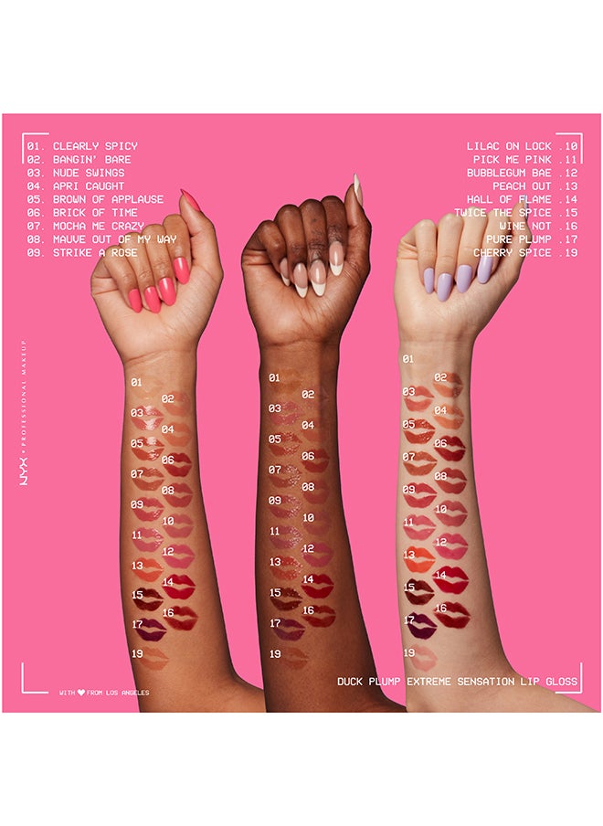NYX PROFESSIONAL MAKEUP - طلاء الشفاه الممتلئ من داك بلامب - نيود سوينغ - Image 1