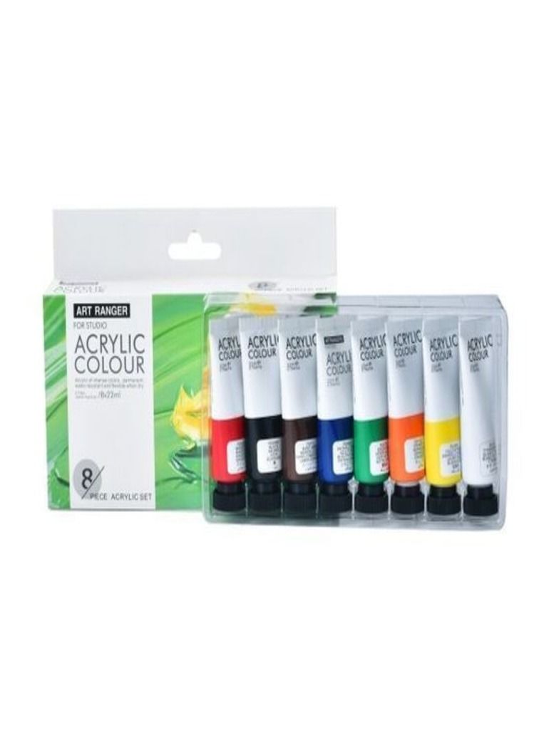 Art Ranger ACRYLIC COLOUR SET 8 X 22 Ml