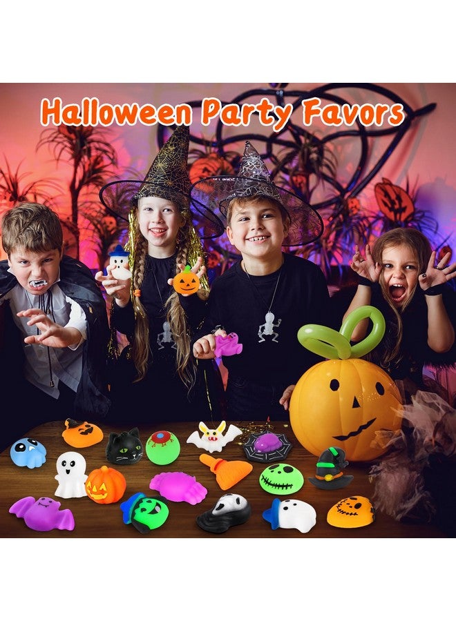 OCATO 30Pcs Halloween Mochi Squishy Toys Halloween Party Favors For Kids Cute Halloween Toys For Trick Or Treat Bulk Non Candy Halloween Treats Goodie Bags Fillers For Kids Boys Girls - Image 3
